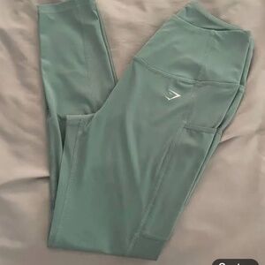 Gymshark sage green active leggings